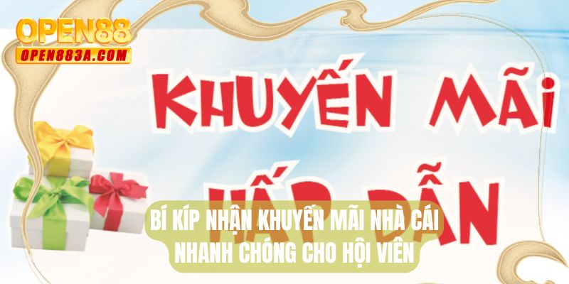 Bí kíp nhận khuyến mãi nhà cái nhanh chóng cho hội viên