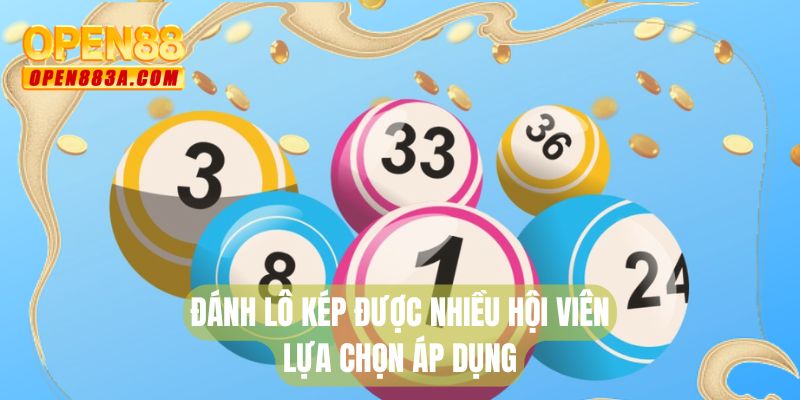 Đánh lô kép được nhiều hội viên lựa chọn áp dụng